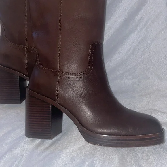 NWT Anthropologie SILENT D PORSCHA Boot in Brown - Picture 10 of 13